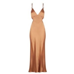 Shona Joy La Lune Backless in Copper